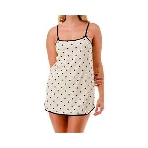 NEW MARCUS ADLER cotton polka dot slip dress in polka dot